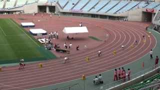 2013年 関西学生陸上競技対校選手権大会 男子1部4×100mR予選2組