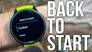 Are You Lost?! Get “Back to Start” With Your Garmin! - Forerunner / Fenix / Instinct Tutorial