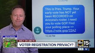 Voter registration: What info is public and private?