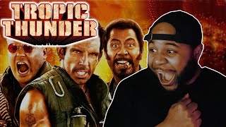 TEARS!!! FIRST TIME WATCHING *TROPIC THUNDER* (2008) | Movie Reaction