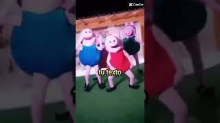 El texto de Peppa Pig