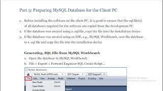 Java MySQL Deployment pt 3 Preparing MySQL Database for the Client PC JDK17+
