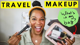 TRAVEL MAKEUP KIT // My favorite TSA approved TRAVEL BEAUTY products for trips