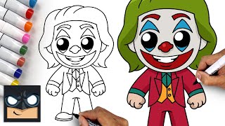 How To Draw The Joker | Step by Step Art Tutorial