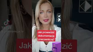 Jak prowadzić dokumentację pracowniczą? #tipkadrowy #aktaosobowe #teczka #blondynkawhr