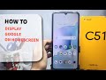 How To Display Google Search On Home Screen In Realme C51