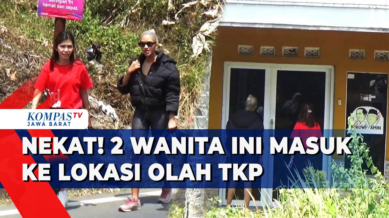 Wanita Terobos Lokasi Olah TKP Kasus Subang, Kok Nekat? - YouTube