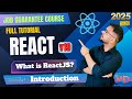 React 19 Tutorial in Hindi #1 - Introduction | What is ReactJS?