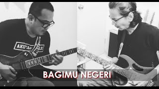 BAGIMU NEGERI | Guitar Cover Feat ihdiyat