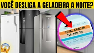 🚨Faça isso e ECONOMIZE ENERGIA ! Quanto gasta uma geladeira ligada 24 horas por dia?