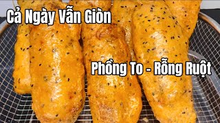Công Thức Pha Bột Chuối Chiên Để Kinh Doanh, Bánh Giòn Lâu, Không Ngậm Dầu #301