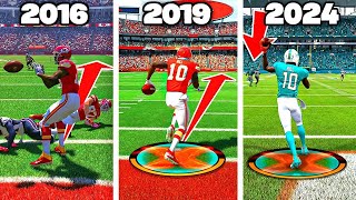 Scoring a 99 Yard Touchdown with Tyreek Hill on EVERY Madden