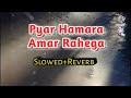 pyar hamara amar rahega//slowed and reverb///hindi songs! RP creation lofi song.