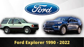 Ford Explorer Evolution (1990 - 2022) | Ford Explorer Then And Now
