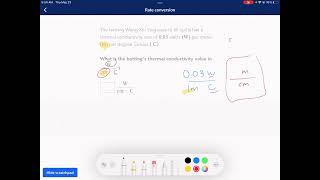 Khan Academy Tutorial: Rate conversion