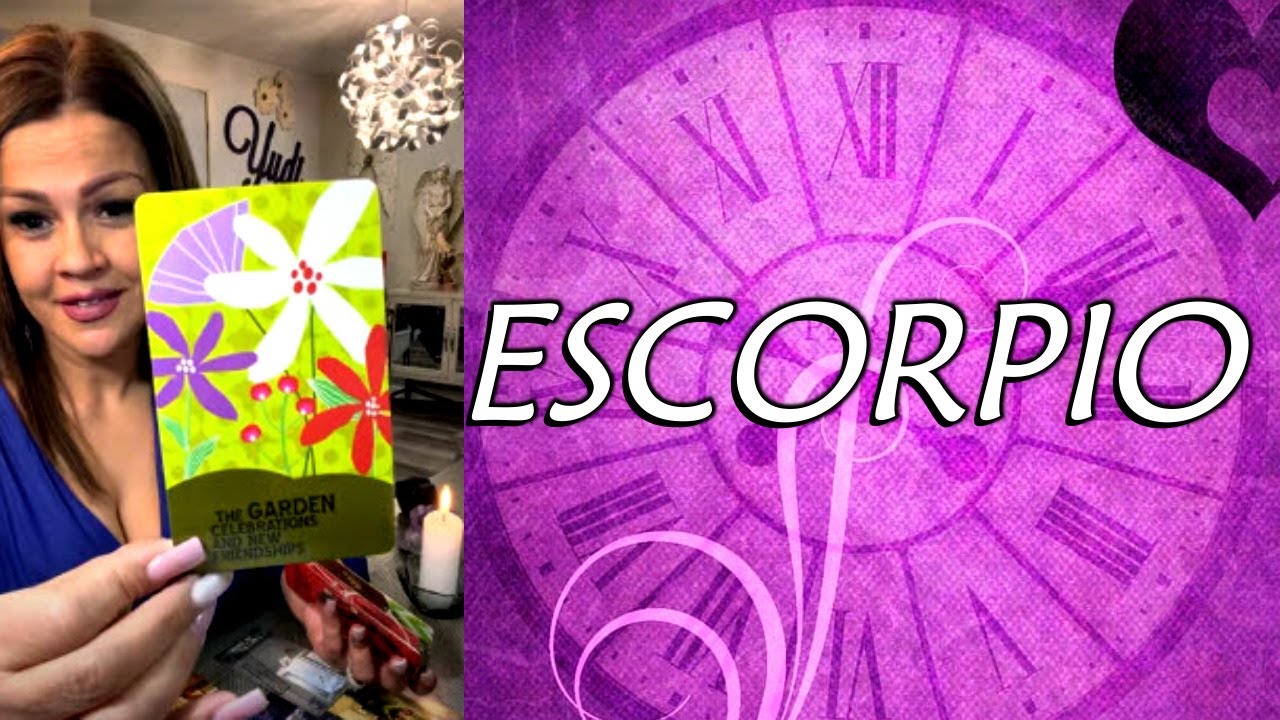 ESCORPIO ♏️ TAROT AMOR♥️CAMBIOS TRAERÁN FLORECIMIENTO Y FELICIDAD 😀 ...