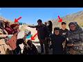 Intense conflict and Azam's cries in the nomadic camp