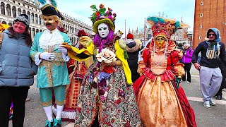 Venice, Italy | Venice Carnival 2025 in Piazza San Marco