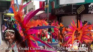 St Maarten Grand Carnival Parade 2024 ||NewVisionStudio||