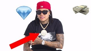 Young M.A Buys Iced Out Queen Of Hearts Chain From Trax NYC!