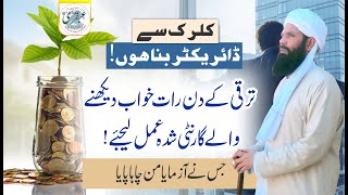 Taraqi Ke Din Rat Khuwab Daikhnay Walay Yeh Amal Lijiye | Wazifa For Promotion In Job