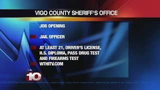 Now hiring: Vigo County Sheriff's Office accepting applications for Jail Officers