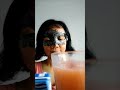 asmr drinking guava juice. buavita jambu. drinking sounds. shorts