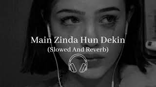 Main Zinda Hun Dekin (Slowed And Reverb) | Main Zinda Hun Dekin Lo-fi Song