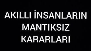 Akıllı insanların Mantıksız Kararları Richard Thaler #ekonomi #kitapözeti