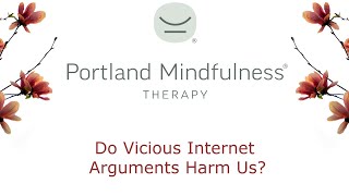 Do Vicious Internet Arguments Harm Us?