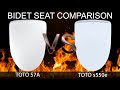 TOTO S7A vs TOTO S550e WASHLET Bidet Toilet Seat Comparison | BidetKing.com