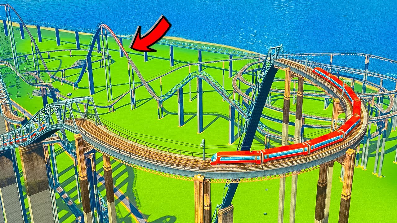 I made commuting to work 1000x MORE FUN in Cities Skylines!