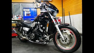 YAMAHA V-MAX1200 JYA2LTN051A030～ 平成13年 逆車 カスタム OVERレーシング