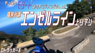 【DトラッカーX #171】やっぱりモタードはワインディングでしょ!!福井県小浜のエンゼルライン・ワインディング上り下りと山頂からの絶景【福井】【日帰りツーリング】