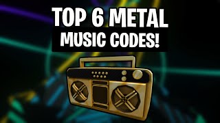 TOP 6 METAL ROBLOX MUSIC CODES/IDS(s) (FEBRUARY 2025) | WORKING CODES