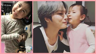 Uncle Jaejoong and his niece SeoEun 김재중 Kim Jaejoong ジェジュン