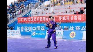 Women's  Double whip 女子双鞭 第6名 登封基地 张 宇 8.67分 2019年全国武术套路冠军赛(传统项目) wushu kungfu