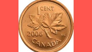 2006 Canadian Penny - which 2006 Variety is worth over $700?