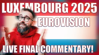 LIVE WATCHING \u0026 COMMENTING LUXEMBOURG NATIONAL SELECTION FOR EUROVISION 2025