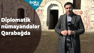 Diplomatik korpusun nümayəndələri Qarabağda - Baku TV