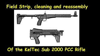 KelTec Sub2000 Field Strip and Cleaning