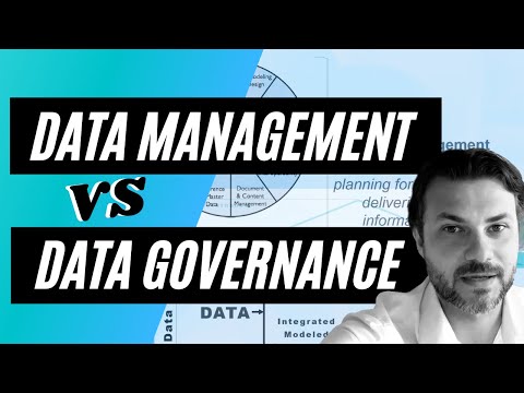 What is the difference between data management and data governance?