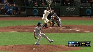 LAD@SF: Jansen fans Belt to escape trouble in the 8th