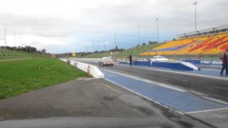 HQ LS1 first run at the drags