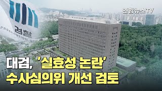 대검, '실효성 논란' 수사심의위 개선 검토 / 연합뉴스TV (YonhapnewsTV)