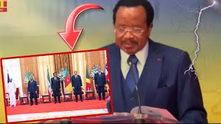 Vieillesse et incapacité : Paul Biya tombe lors de la réunion de la Cemac ??