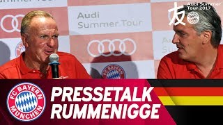 "Wir haben alle Ziele erreicht" - Rummenigge & Wacker ziehen Bilanz | Audi Summer Tour 2017