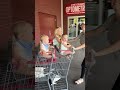 how to shop with triplets and a toddler 🤣 mom dad triplets baby cute