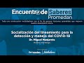 Encuentro de Saberes Promedan - COVID-19