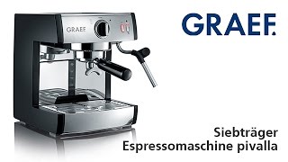 Graef Siebträger Espressomaschine pivalla